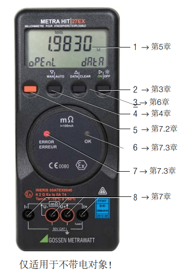 METRA HIT?27EX 毫歐表中文操作說(shuō)明